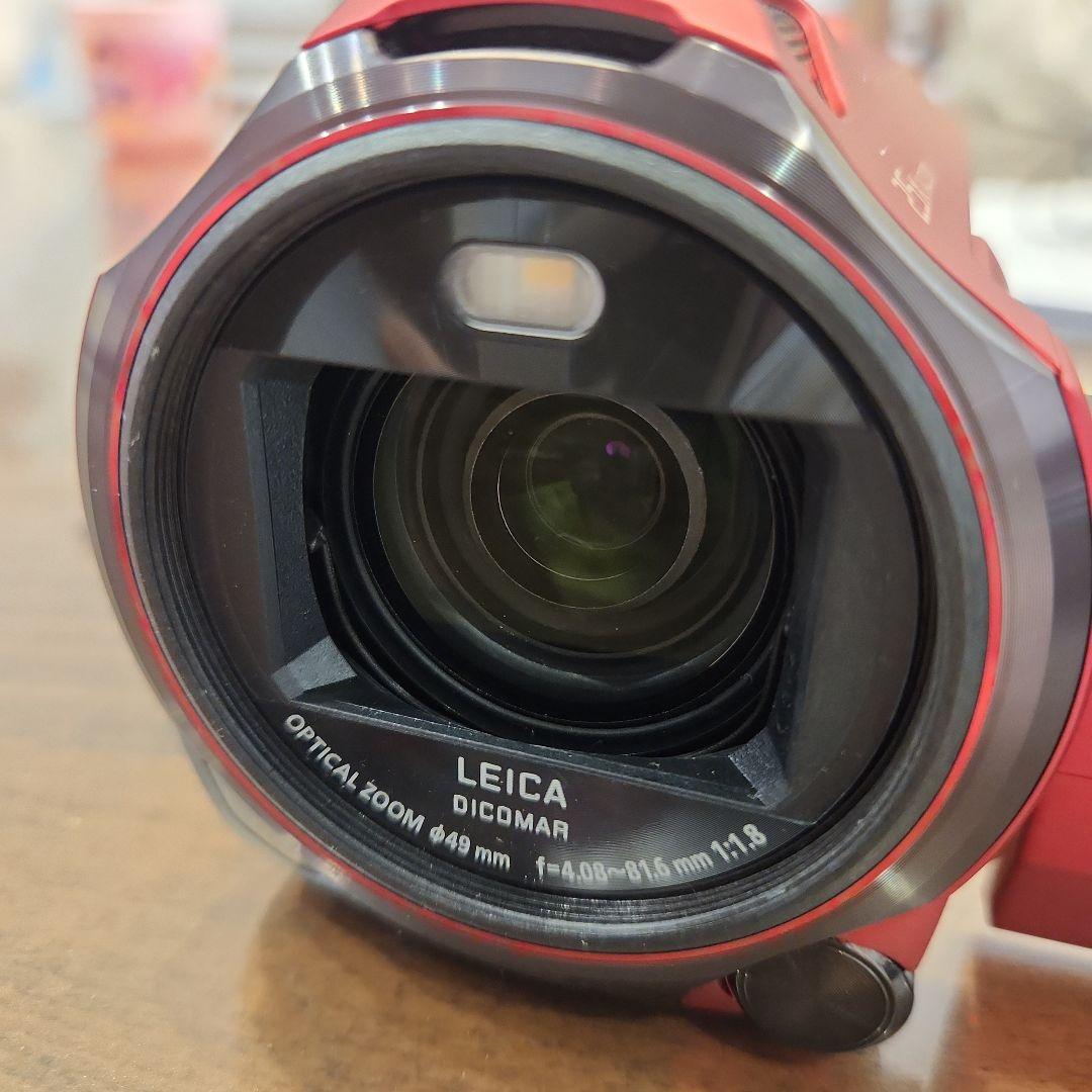 Panasonic HC-VX992M ビデオカメラ 本体 レッド