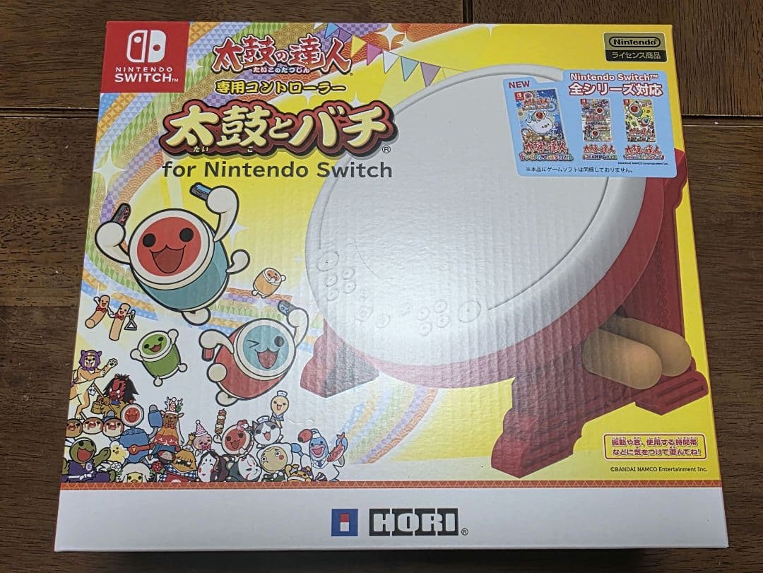 Switch　太鼓の達人 ドンダブルフェスティバル　ソフト+専用コントローラー