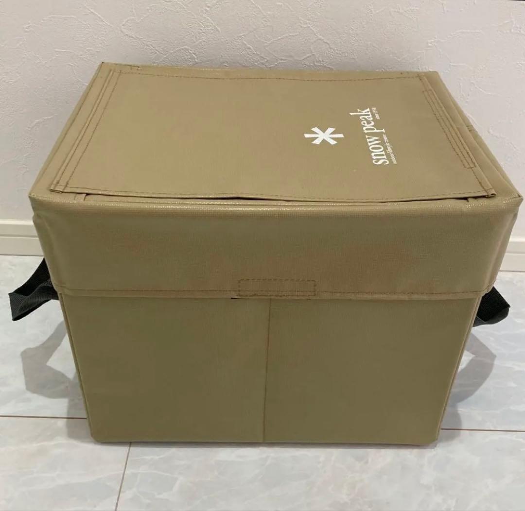 スノーピーク 廃盤 ガビングキューブ 収納ケース ゴミ箱