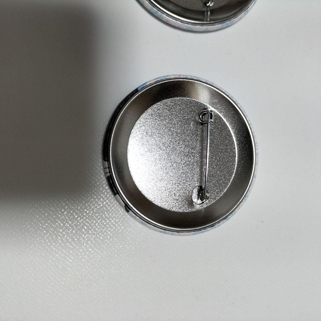 名探偵コナン　缶バッジセット 新一&蘭 結婚式　中古