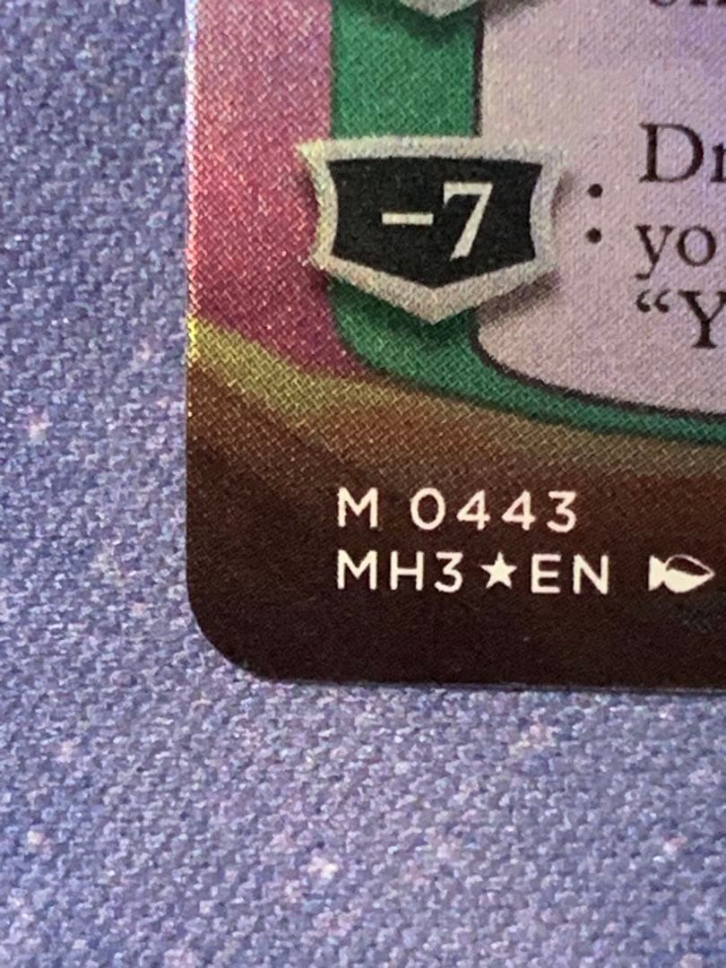 MTG 知りたがりの学徒、タミヨウ 英語 Foil プレブ産　ボーダーレス