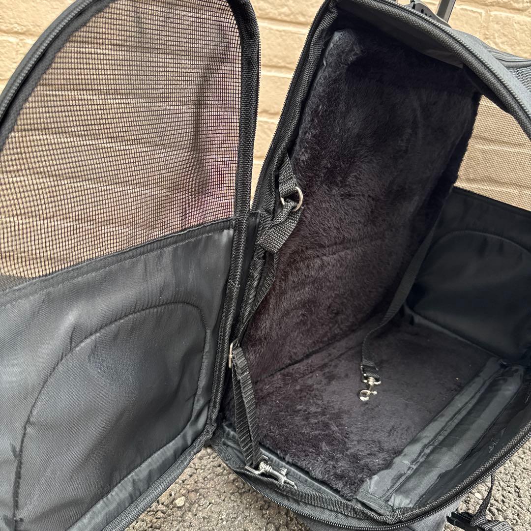 AIRBUGGY製　ブラック 中〜小型犬用 ペットキャリー