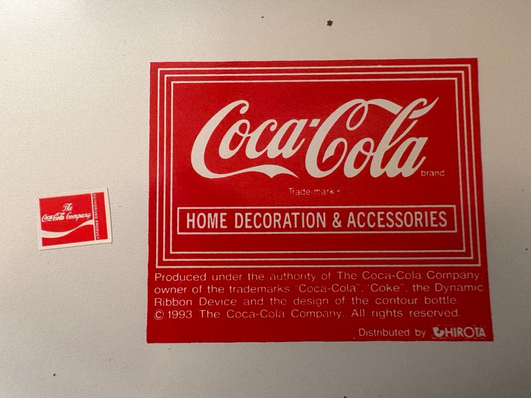 Coca-Cola サッカーボール風プレート 約30センチ