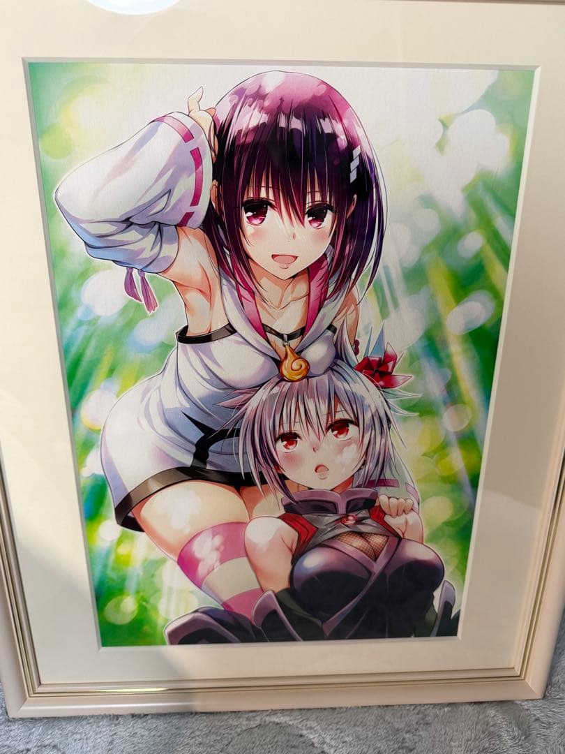 あやかしトライアングル　複製原画　矢吹健太朗