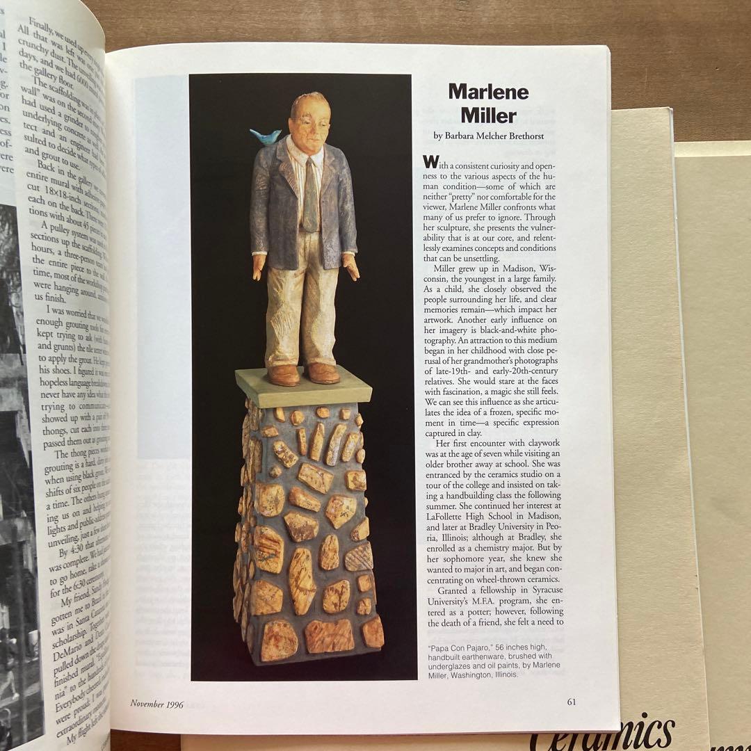 1996洋書　ヴィンテージマガジン　ポッタリー　セラミック　陶芸