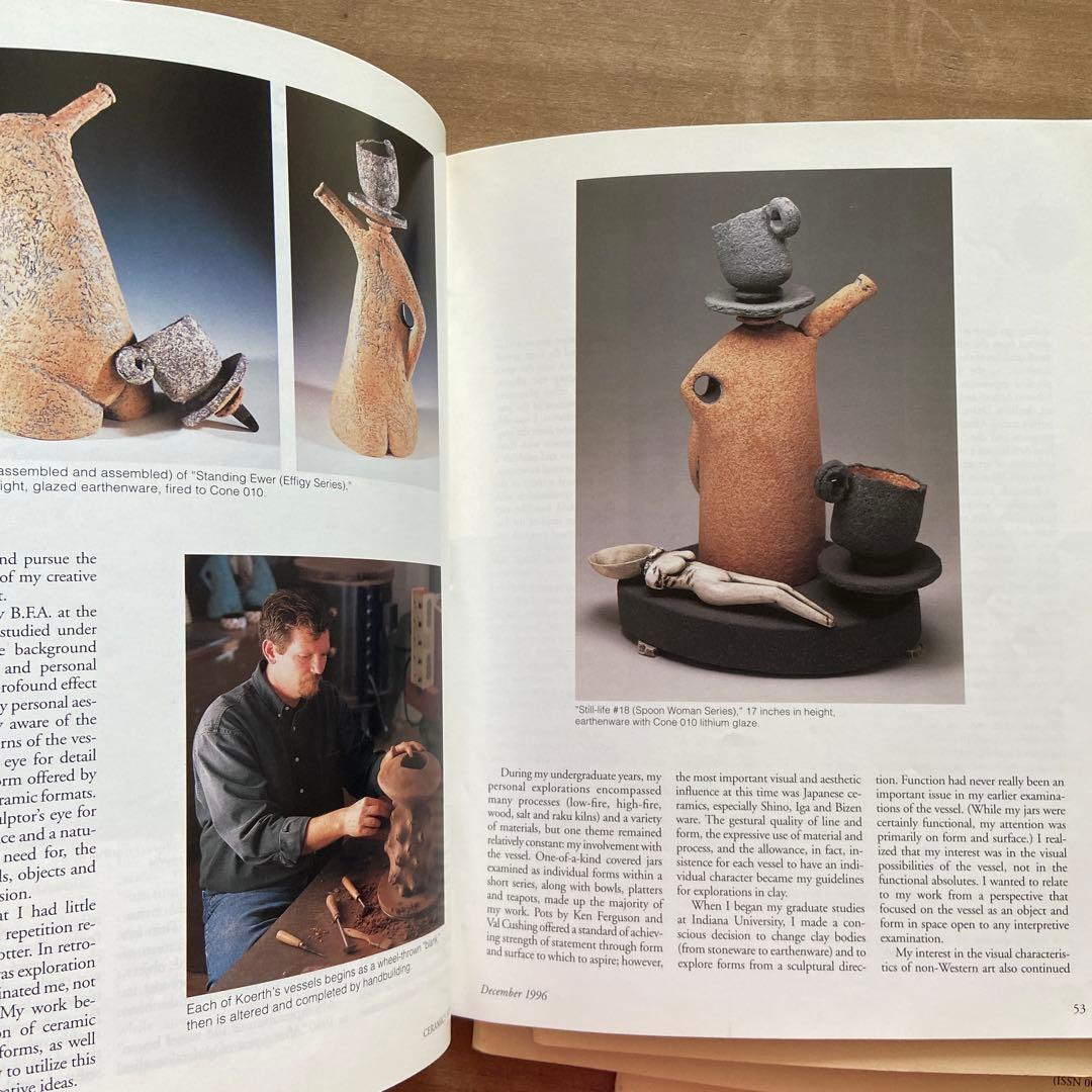 1996洋書　ヴィンテージマガジン　ポッタリー　セラミック　陶芸