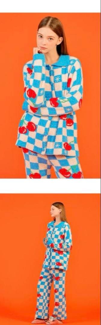 ウィグルウィグル ルームウェア パジャマ 長袖 チェリー BSS ホシ