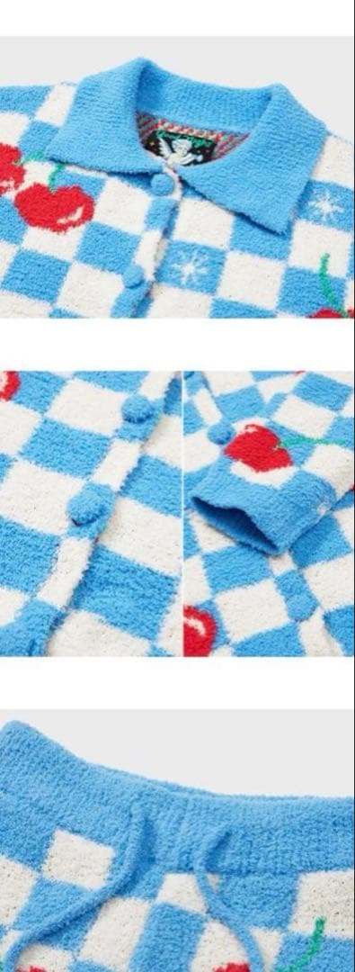 ウィグルウィグル ルームウェア パジャマ 長袖 チェリー BSS ホシ