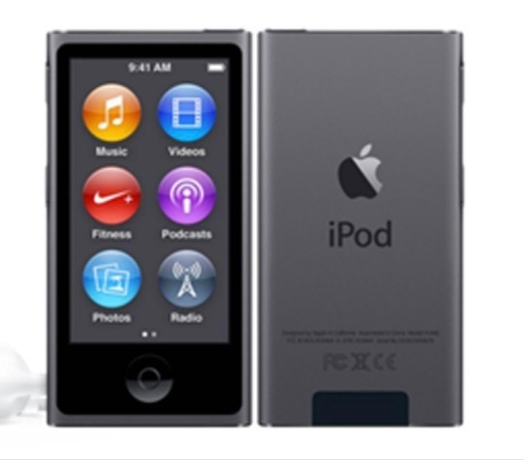 新品未使用未開封Apple iPod nano 16GB スペースグレー