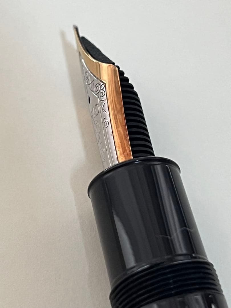 超美品　モンブラン マイスターシュテック149 14C F 70年代 中白