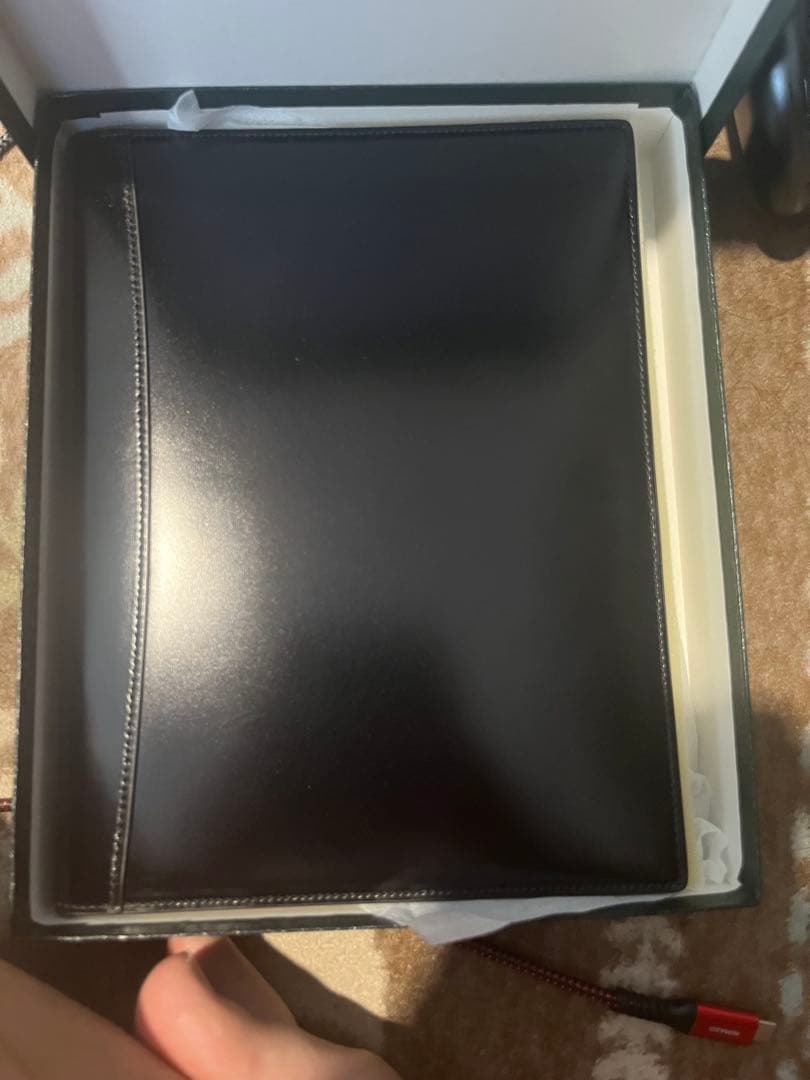 未使用 ブレイオ A5 システム手帳 ブラック コードバン