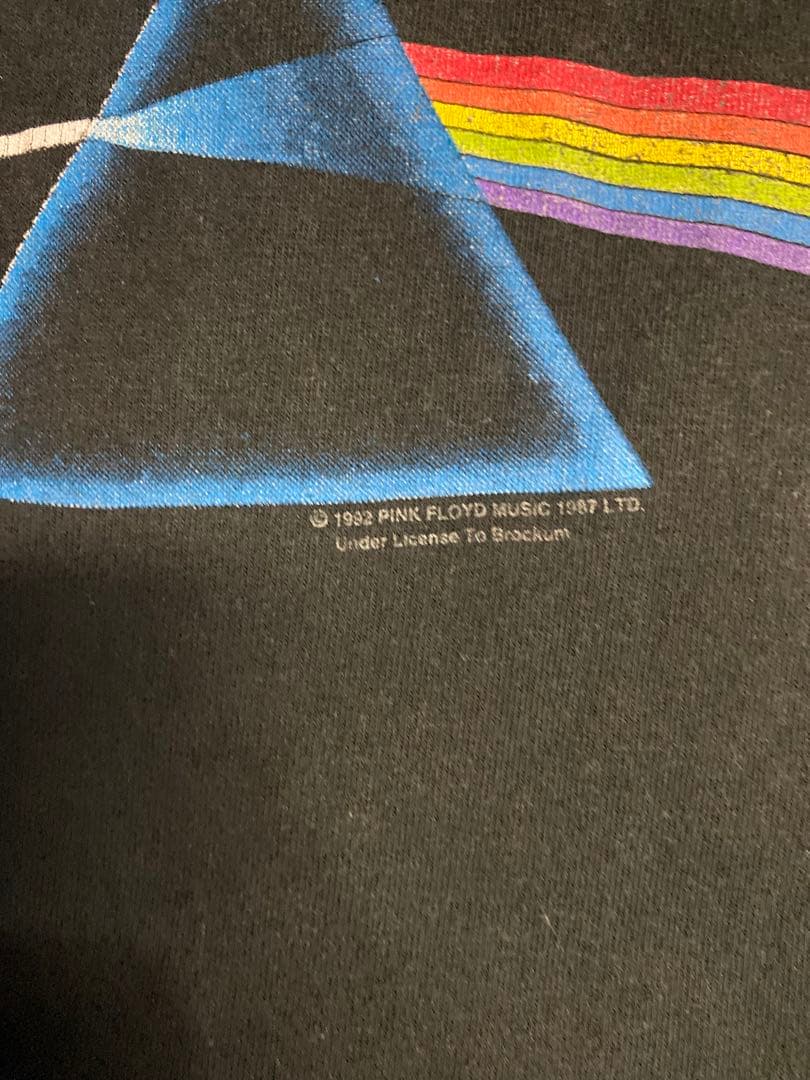 激レア90'S 当時物 PINK FLOYD 狂気Tシャツ ヴィンテージ XL