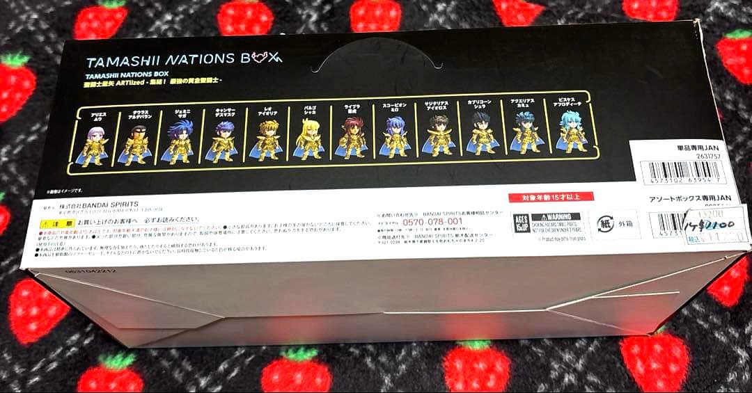 TAMASHII NATIONS BOX 聖闘士星矢 ARTlized 集結！