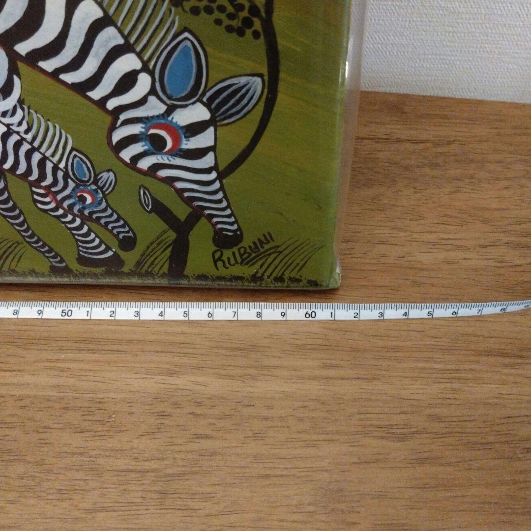 ティンガティンガ アフリカ tingatinga 絵画 ポップアート 60×60