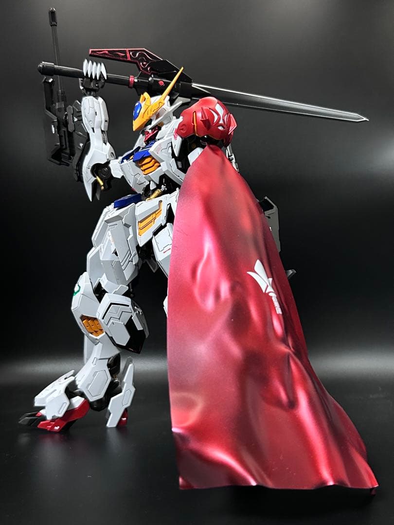 MG ガンダムバルバトスルプス　全塗装済み完成品マント鉄血のオルフェンズ