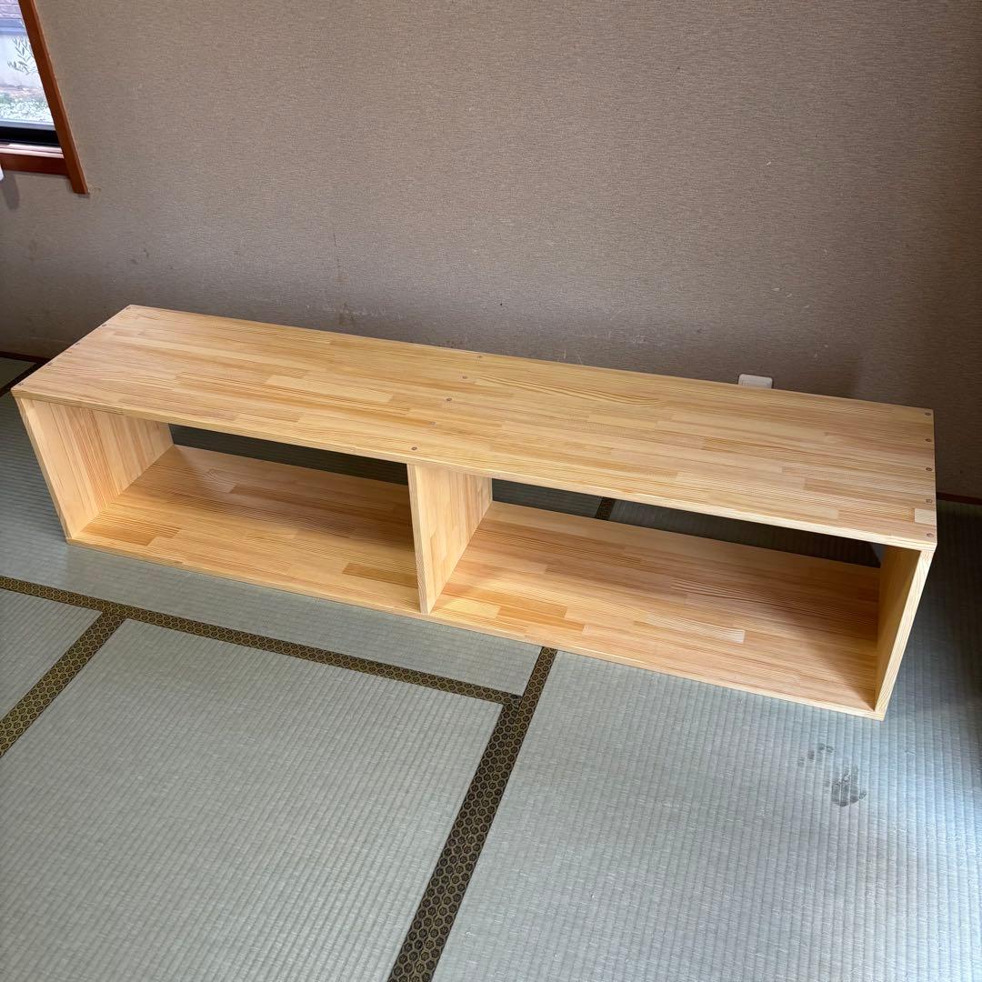 ハンドメイド　脚付き格子棚・ラック　オーダー受け付けます。