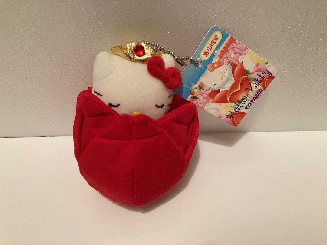 ご当地キティ 富山限定 チューリップ ぬいぐるみ タグ付き