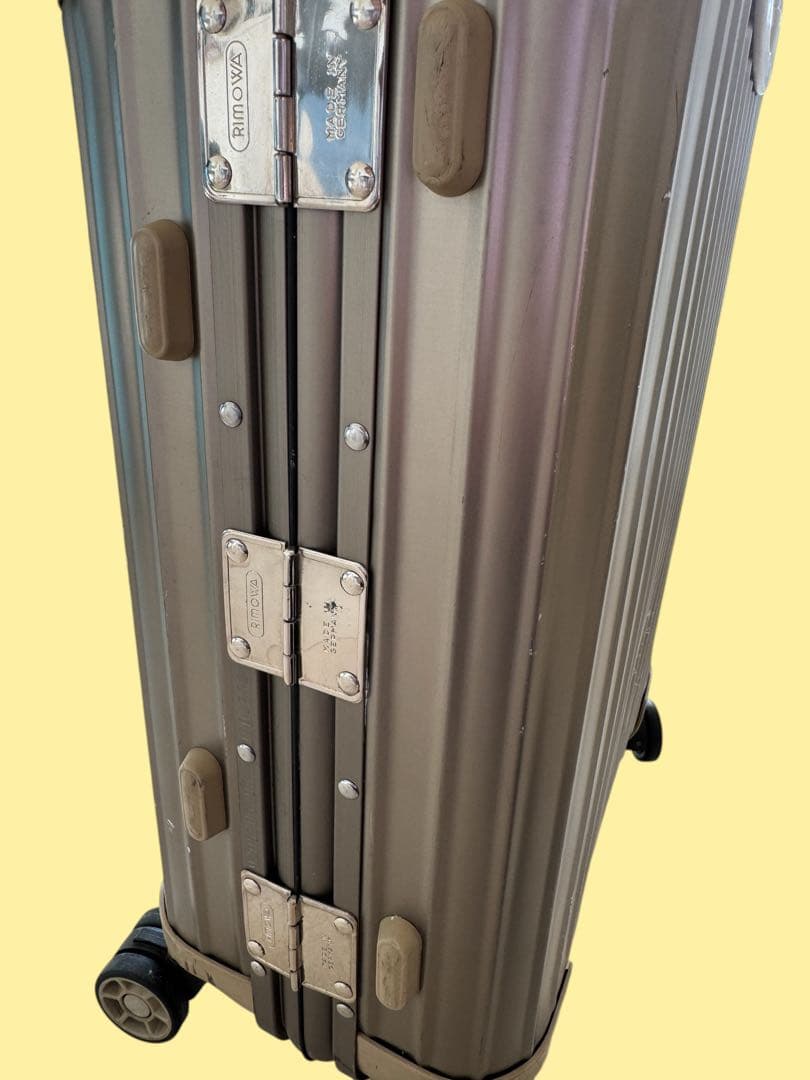 RIMOWA リモワ トパーズプレミアム アルミスーツケース 32L ゴールド