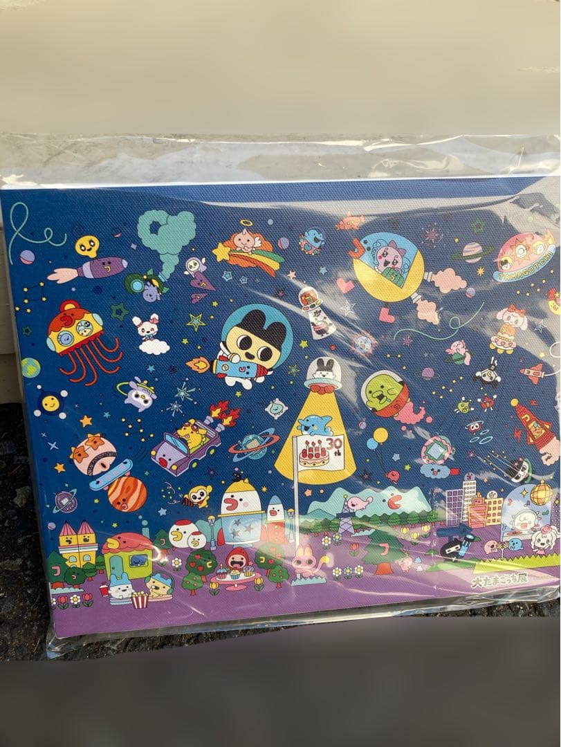 大たまごっち展　キャンバスアート　F3 30周年記念デザイン