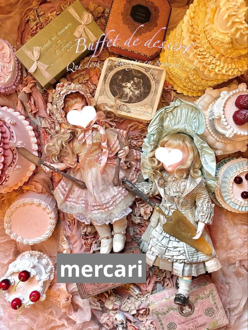 フランス アンティーク　稀少　布花　パニエ　クリノリン