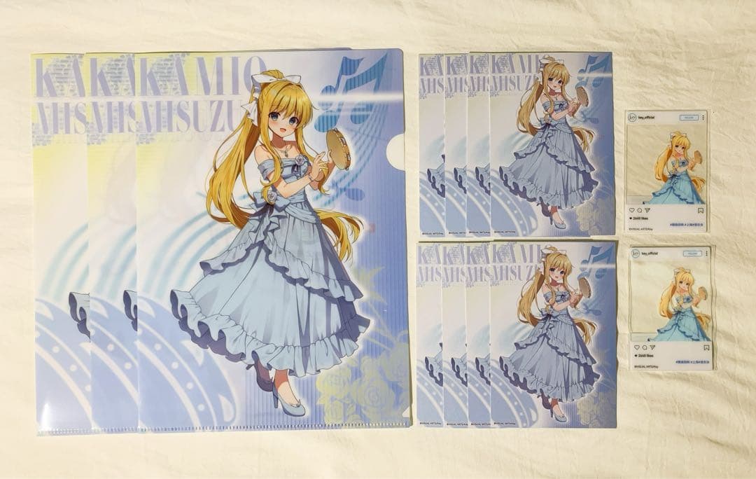 神尾観鈴 AIR 13点セット　中国限定 上海コンサート 鍵曲回響グッズ