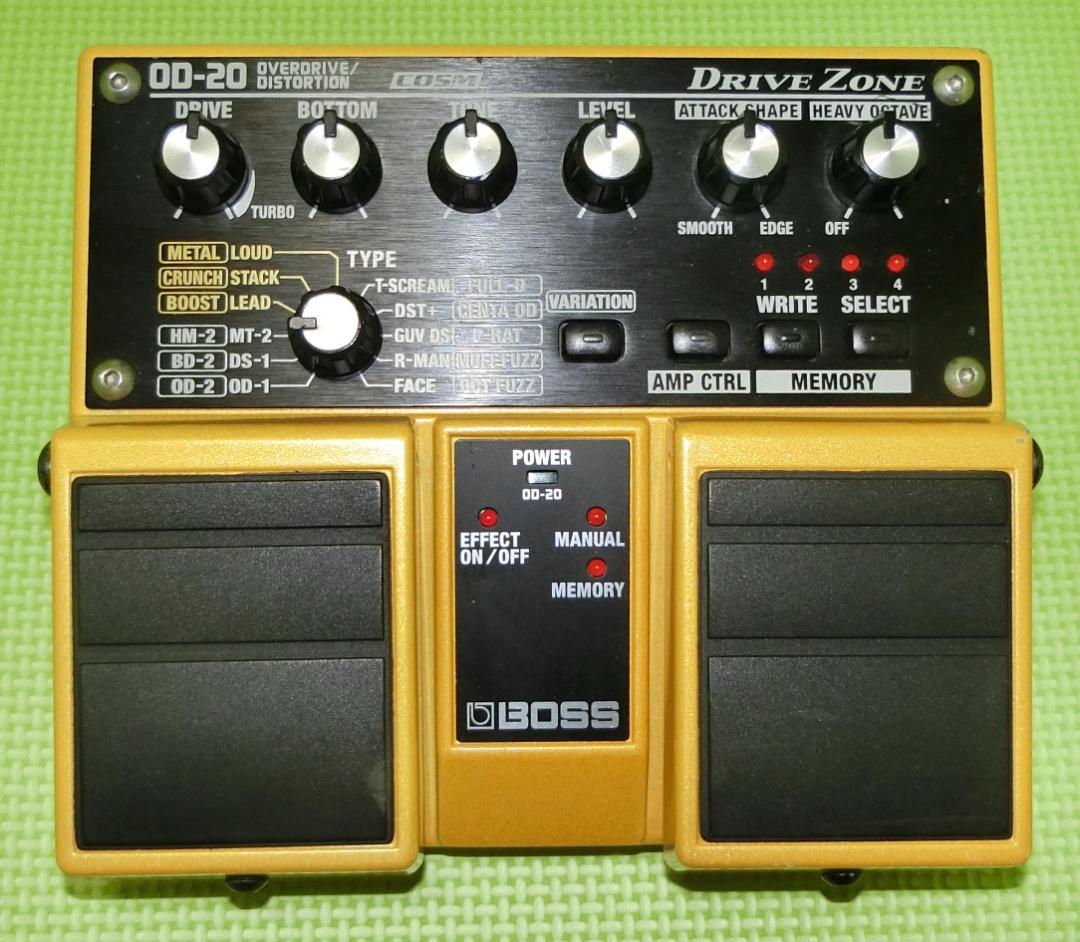BOSS　OD-20　動作正常確認済み