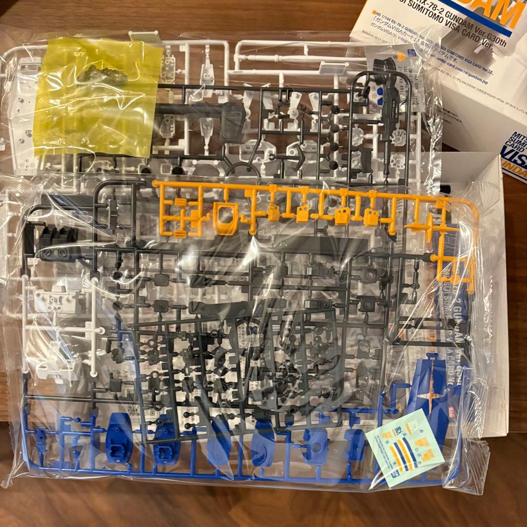 ガンプラ　HG 1/144 RX-78-2 GUNDAM Ver. G30th