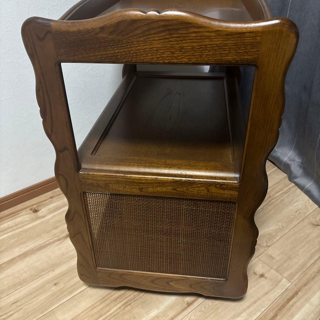 カリモク　キッチン　ワゴン　棚　キャスター　美品　最安値