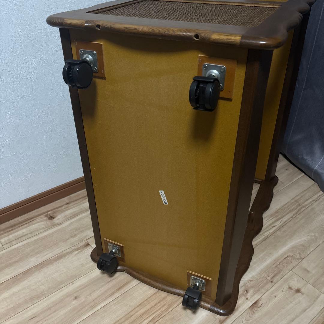 カリモク　キッチン　ワゴン　棚　キャスター　美品　最安値