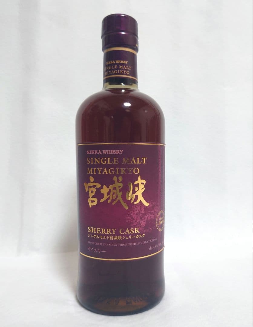 ニッカウイスキー　シングルモルト宮城峡シェリーカスク