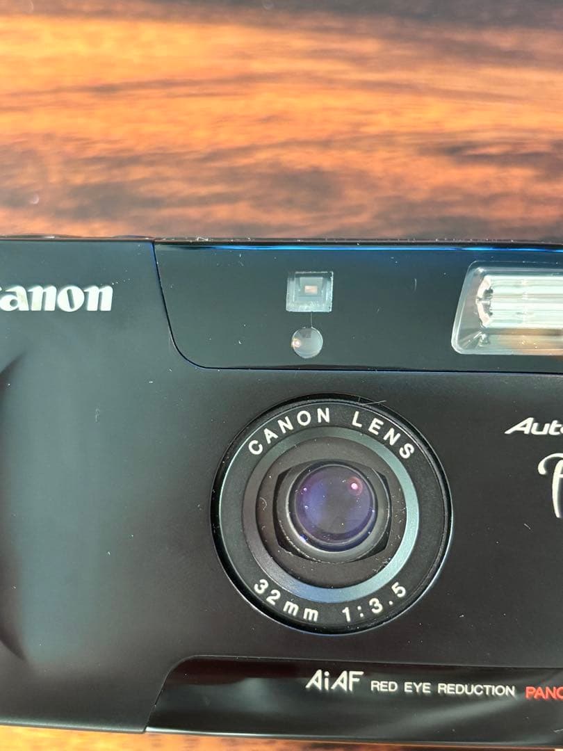 動作確認済　美品Canon Autoboy F フィルムカメラ　カバー保証書付