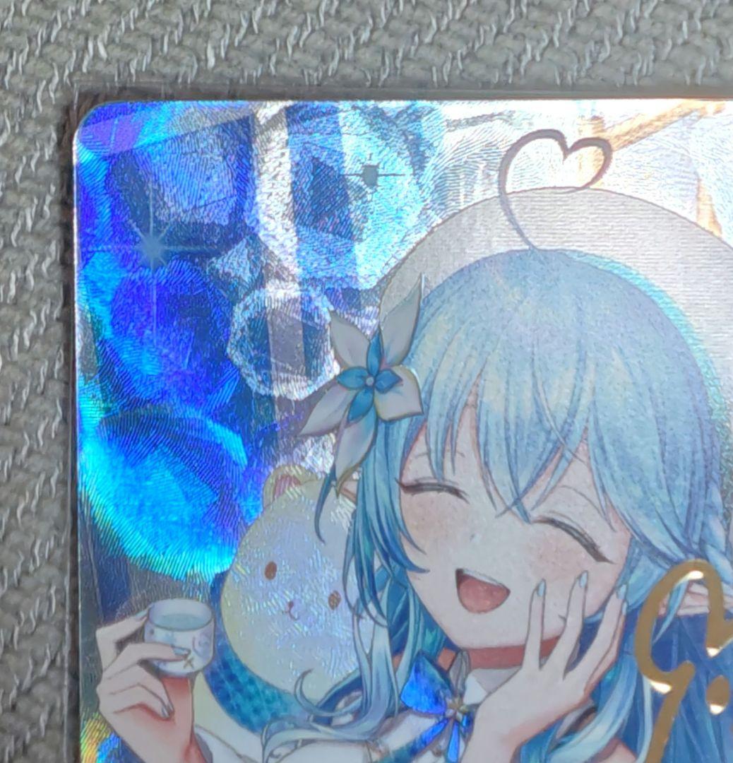 雪花ラミィ　SEC サイン入り　ホロライブカード