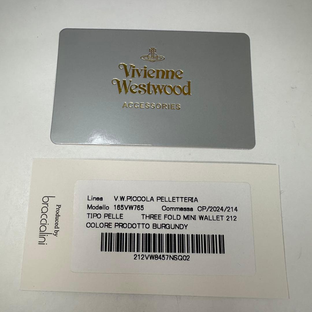 【新品！希少】ヴィヴィアンウエストウッド 三つ折り財布