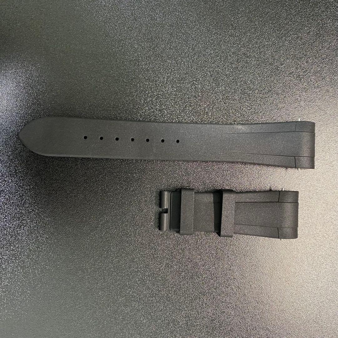 ラバーB TUDOR ブラックベイクロノ用 ラバーベルト 黒