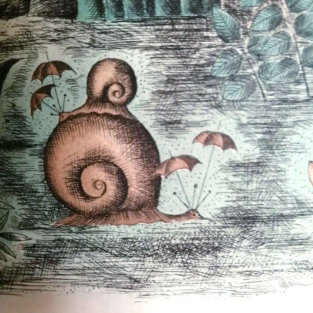 【入手困難】【美術館級】恋人達の版画　Peynet　ペイネ　美品