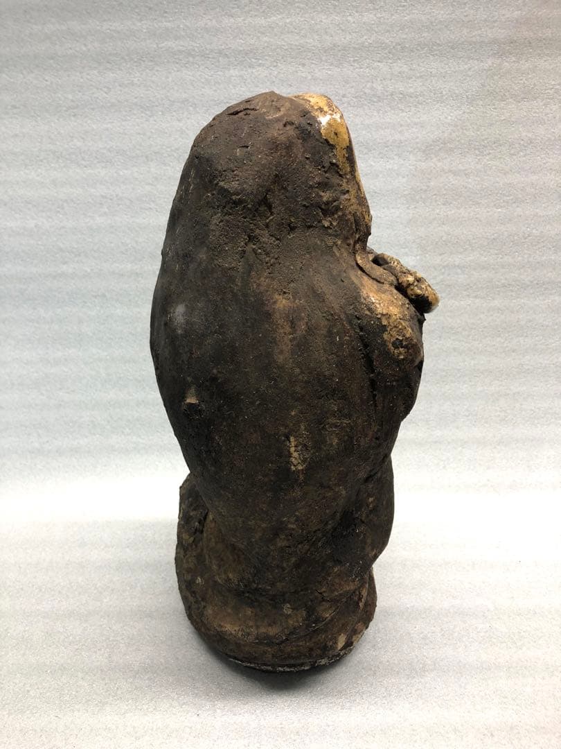 達磨大師像　達磨　焼物　置物　古美術