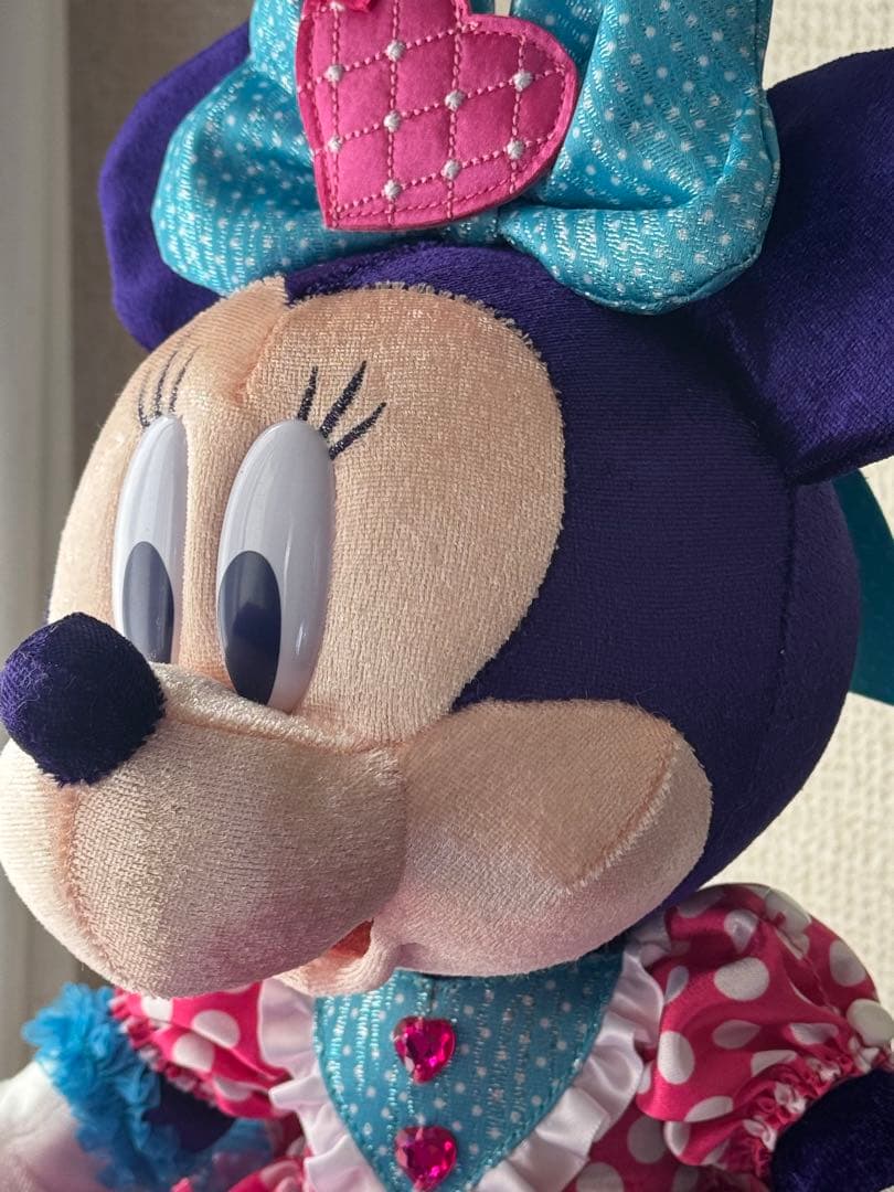 新品未使用　東京ディズニーランド　ミニー　ぬいぐるみ　パルパルーザ　2026