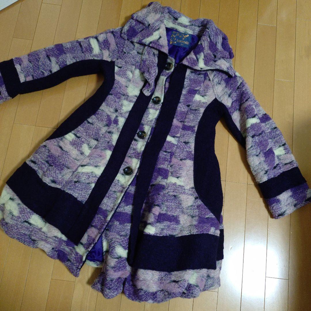 専用　SUPEPOSER イタリア製　ウールコート　バルーン L