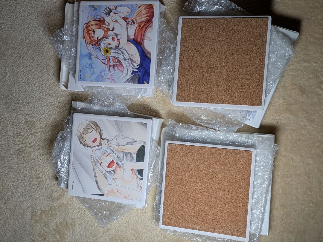 狼と香辛料　コースター　4点セット