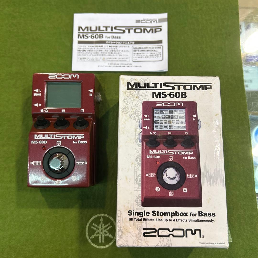 【取説・箱あり】ZOOM MULTISTOMP MS-60B ベースエフェクター