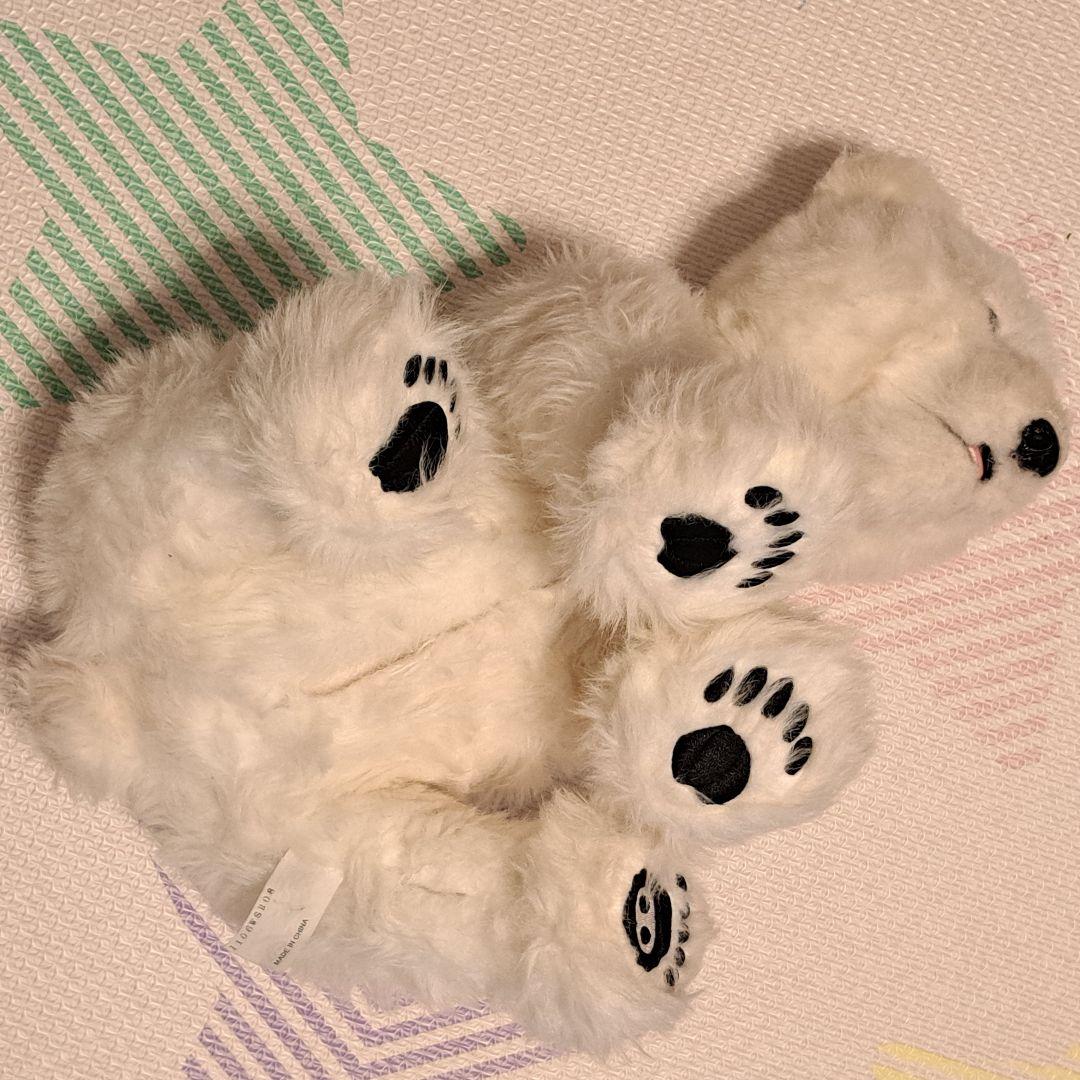 ジャンク★しろくま　ロボット　ホッキョクグマ ぬいぐるみ 　白くま　シロクマ