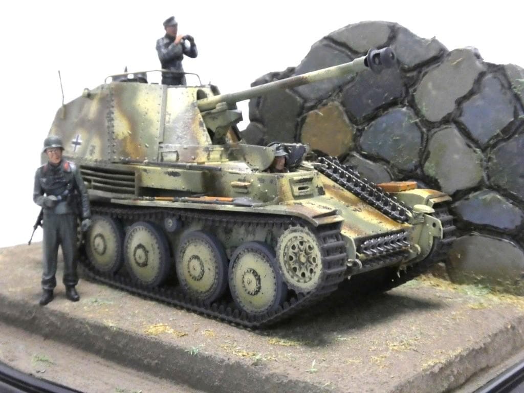 ドイツ対戦車自走砲 マーダーIIIM (ノルマンディ戦線)　完成品