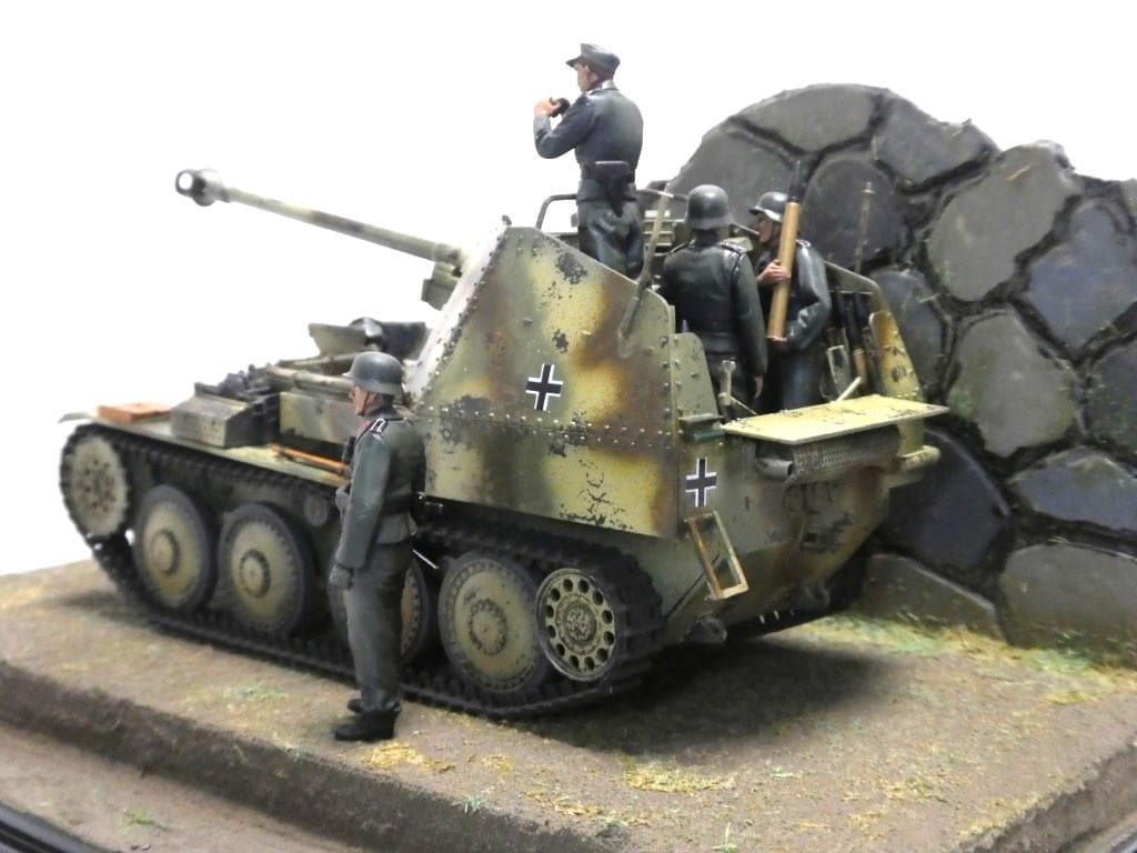 ドイツ対戦車自走砲 マーダーIIIM (ノルマンディ戦線)　完成品