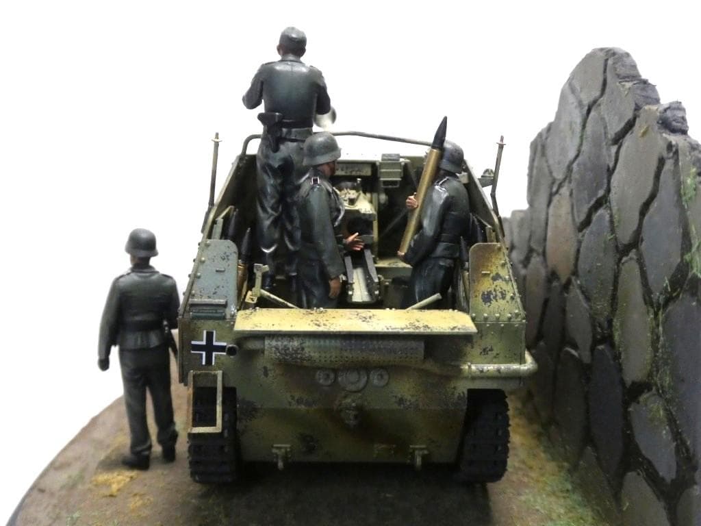 ドイツ対戦車自走砲 マーダーIIIM (ノルマンディ戦線)　完成品