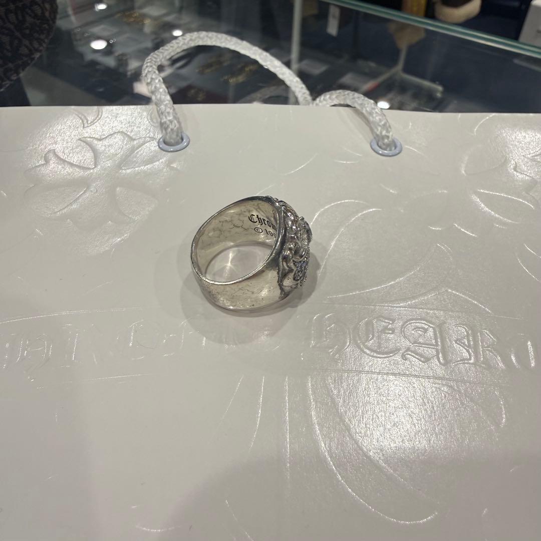 【確実正規品】CHROME HEARTS キーパーリング　アフターダイヤ