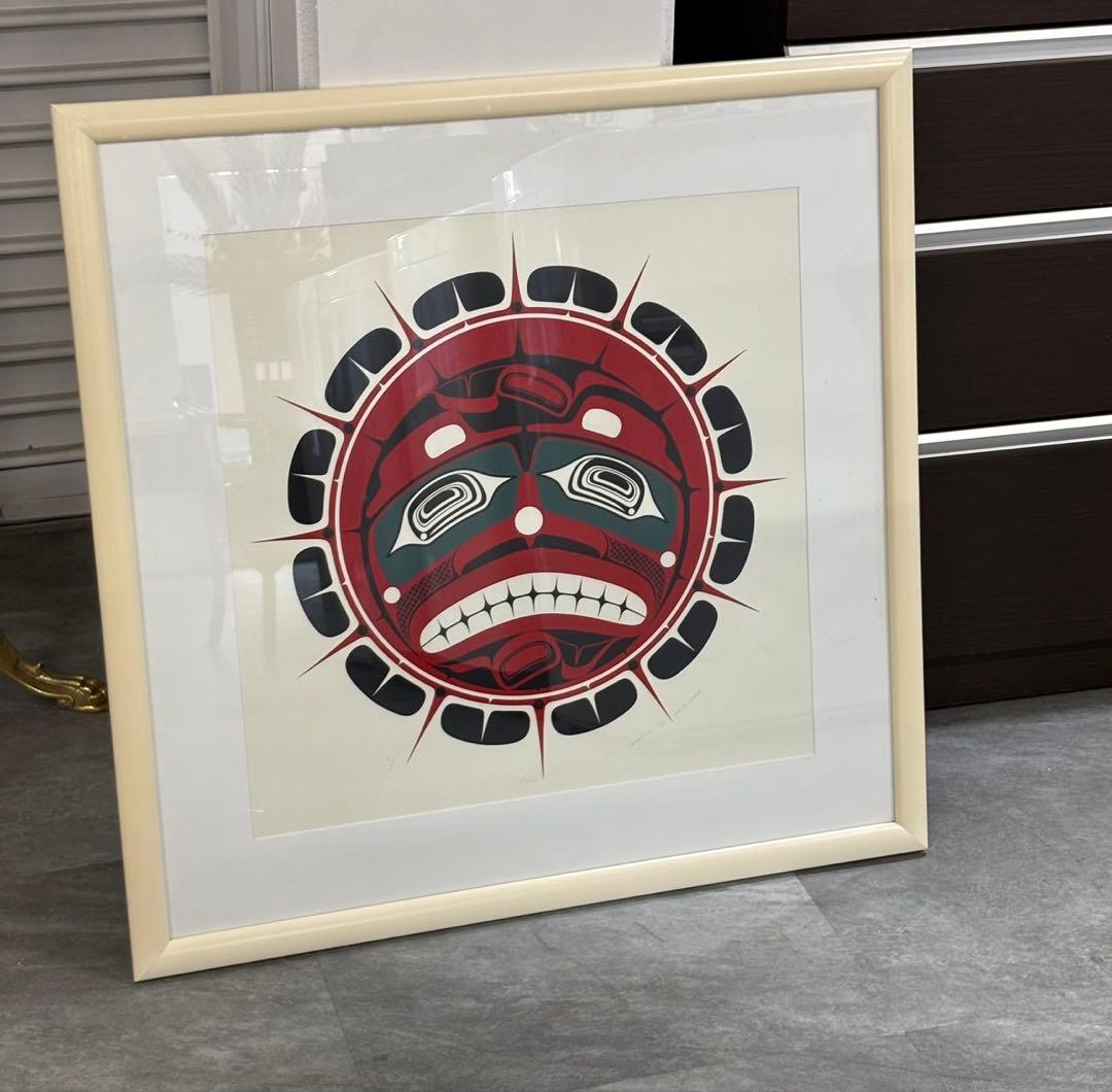 希少！ yukie adams シルクスクリーン SUN A/P 1993