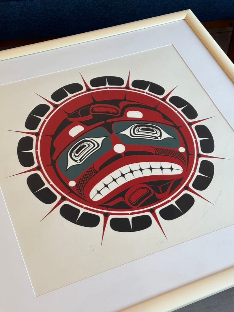 希少！ yukie adams シルクスクリーン SUN A/P 1993