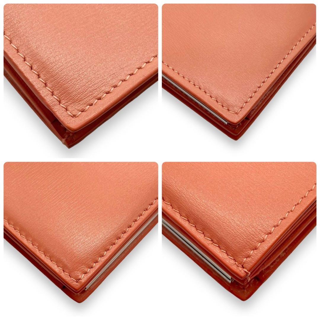 【新品】ジルサンダー　ゴジ　パーススモール　コンパクトウォレット　コーラル