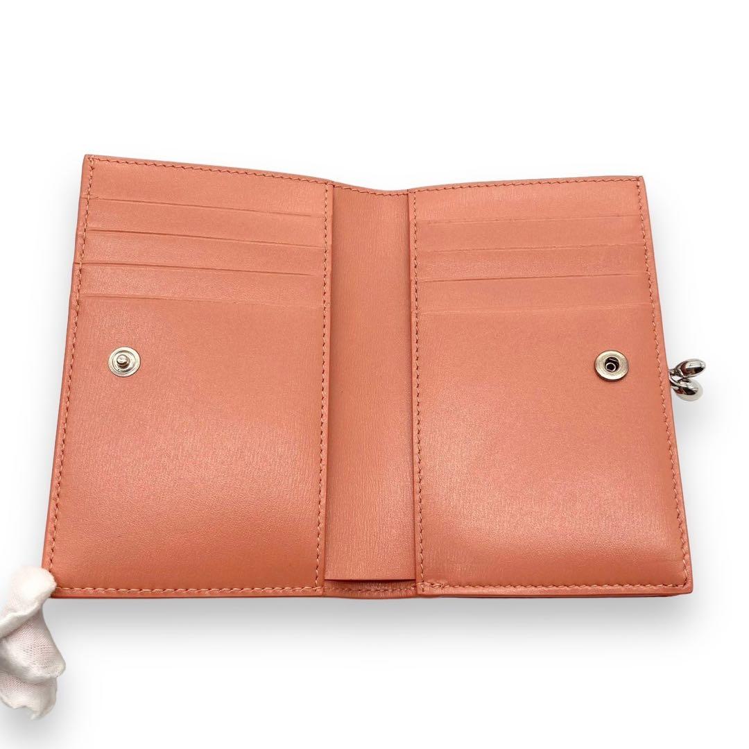 【新品】ジルサンダー　ゴジ　パーススモール　コンパクトウォレット　コーラル