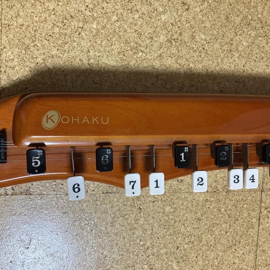 Suzuki 大正琴 こはく ソプラノ KOHAKU ケース付き 電機 スズキ